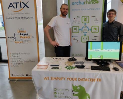 Die ATIX-Crew @ Config Management Camp 2019